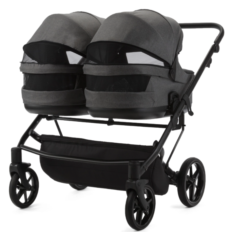 Adamex Dvīņu rati 2 vienā Leo grafīts TK57