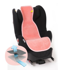 AeroMoov Pretsviedrēšanas ieliktnis autokrēsliņam Gr.2 flamingo