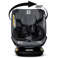 Aga Design Autokrēsls Hamilton 360 FR01 i-size 0-36 kg Dark Grey G41210T