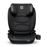 Aga Design Autokrēsls Hamilton Tech i-size fix 100-150cm 15-36 kg Diamond Black