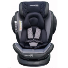 Aga Design Car Seat Hamilton 360 Isofix Medium Grey 0-36kg