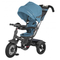 Aga Design Trīsritenis Hamilton Air Trike ar rokturi zils T503