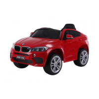 Elektriskā rotaļu mašīna BMW X6M sarkana