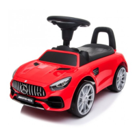 Aga Design Stumjamā mašīna Mercedes AMG GT sarkana