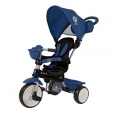 QPlay Tricycle Comfort Eva 4in1 with handle blue