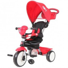QPlay Tricycle Comfort Eva 4in1 with handle red