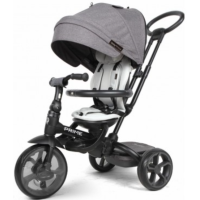 Aga Design Trīsritenis QPlay Prime 6 vienā ar rokturi pelēks