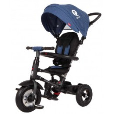 QPlay Tricycle Rito with handle blue