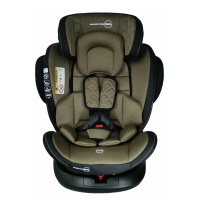 Aga Design Autokrēsls Hamilton 360 Isofix Jeans Chaki 0-36kg