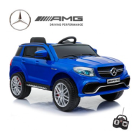 Elektriskā rotaļu mašīna Mercedes GLE 63S zila