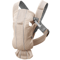 BabyBjorn Ķengursoma Mini Pearly Pink Mesh 021001