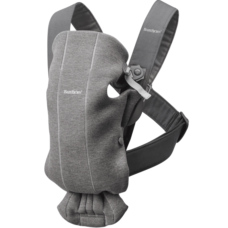 BabyBjorn Ķengursoma Mini Dark Grey 3D Jersey 021084