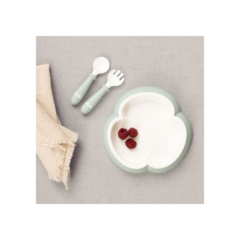 BabyBjorn Trauku komplekts 2gab 4m+ Powder green 074061