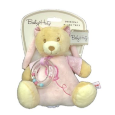 Baby Hug Музыкальная игрушка Медведь розовый 89990