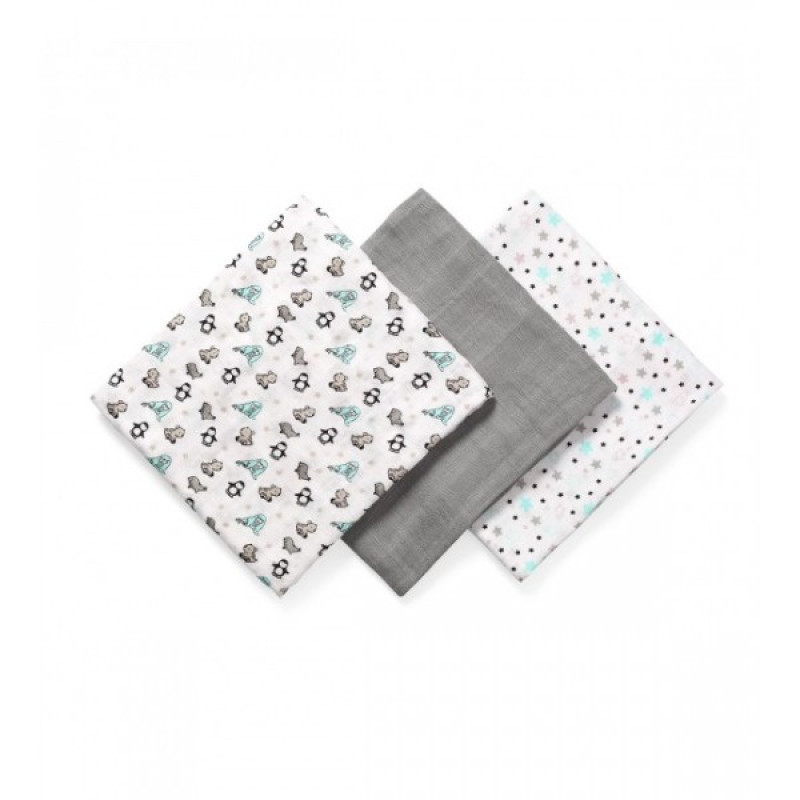 BabyOno Autiņi no organiskām bambusa šķiedrām 70x70cm 397/02