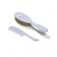 BabyOno Hairbrush Soft with comb blue 567/04