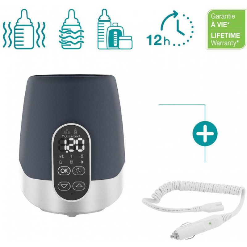 Babymoov Pudelīšu sildītājs NutriSmart mājām un automašīnām A002032