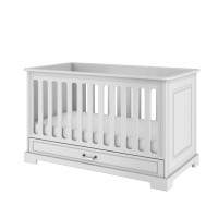 Bellamy Bērnu transformējama gulta Ines ar atvilktni 140x70 balta BGIW