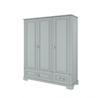 Bellamy Skapis Ines trīsdurvju pelēks BSI3DG