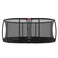 Berg Batuts Grand Champion InGround 520 Black + Deluxe Safe Net 30337540