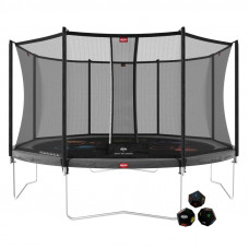 Berg Batuts Favorit 430 cm Gray + Comfort Safety Net 35149901