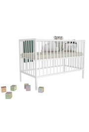 Bobas Bērnu gulta Magda 120x60cm balta