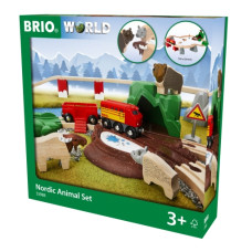 BRIO Meža dzīvnieku komplekts 33988