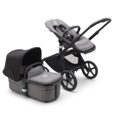 Bugaboo Rati 2 vienā Fox 5 grey melange black