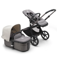 Bugaboo Rati 2 vienā Fox 5 grey melange misty white