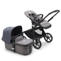 Bugaboo Rati 2 vienā Fox 5 grey melange stormy blue