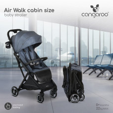Cangaroo Pastaigu rati Airwalk cabin size Greystone