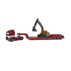 Cararama Volvo truck with excavator 1:50 A00566