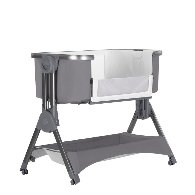 Carrello Bērnu šūpulis gulta Aria Cloud Grey CRL-15501