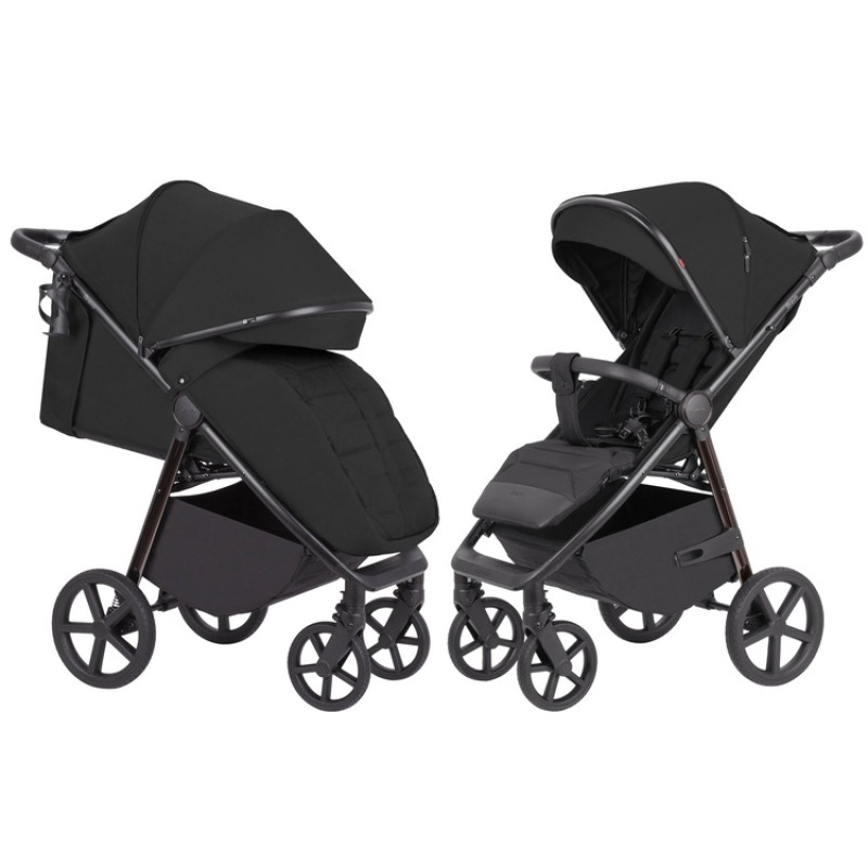 Carrello Pastaigu rati Bravo Plus 2024 Pure black CRL-5515