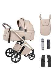 Carrello Rati 3 vienā Vector Seashell Beige CRL-6553