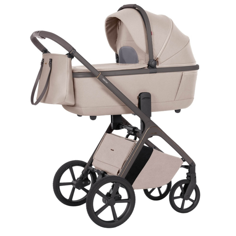 Carrello Rati 2 vienā Vector Angora beige CRL-6552