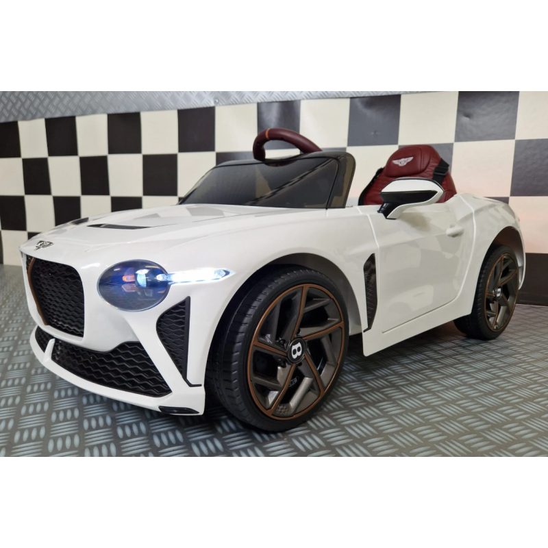 Elektriskā rotaļu mašīna Bentley Bacalar 12V balta C4K1008