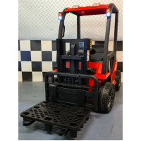 Elektriskā rotaļu mašīna Liftruck 12V sarkana C4KS08