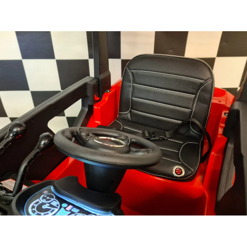 Elektriskā rotaļu mašīna Liftruck 12V sarkana C4KS08