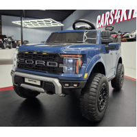 Elektriskā rotaļu mašīna Ford Raptor 2 vietīgs 24V zils C4K0985