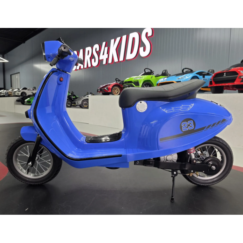 Elektriskais rotaļu skūteris 24V zils C4K2438