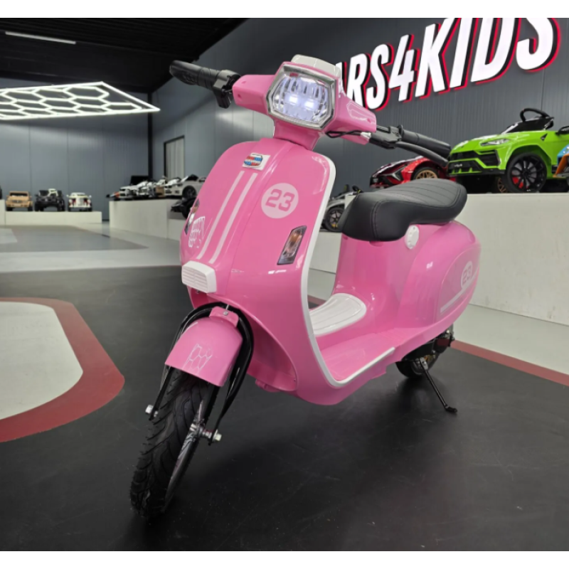 Elektriskais rotaļu skūteris 24V rozā C4K2438