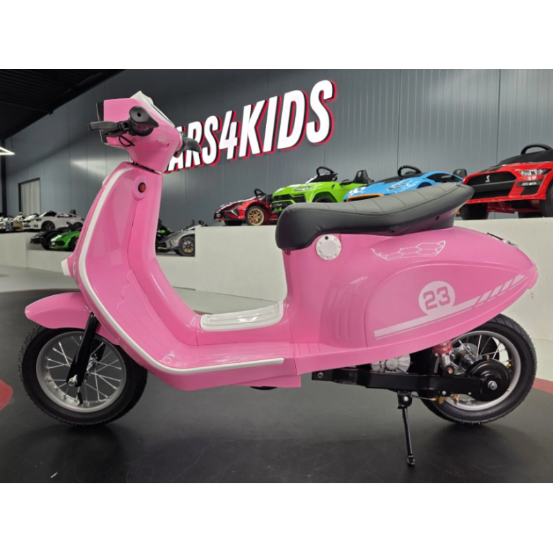 Elektriskais rotaļu skūteris 24V rozā C4K2438