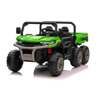 Elektriskā rotaļu mašīna Jeep Transporter 24V zaļš C4K623