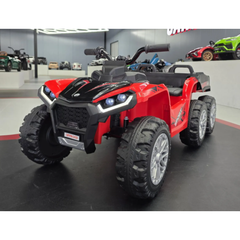 Elektriskā rotaļu mašīna TrailBlazer 6-wheel quad 24V C4K0699
