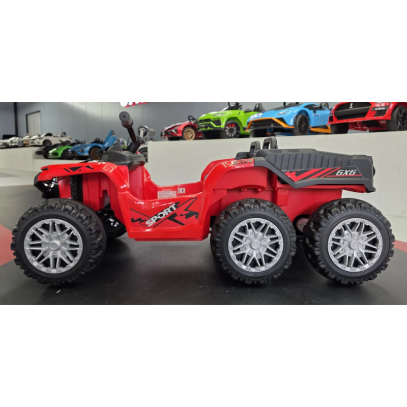 Elektriskā rotaļu mašīna TrailBlazer 6-wheel quad 24V C4K0699