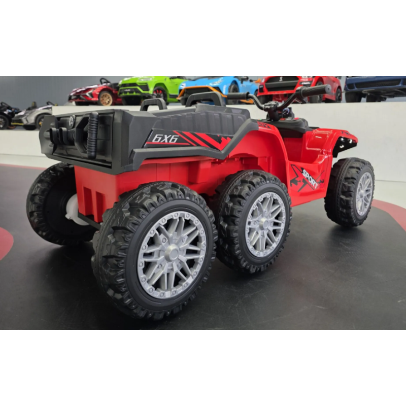 Elektriskā rotaļu mašīna TrailBlazer 6-wheel quad 24V C4K0699