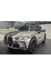 Elektriskā rotaļu mašīna BMW M4 12V pelēks C4K2418