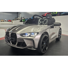 Elektriskā rotaļu mašīna BMW M4 12V pelēks C4K2418