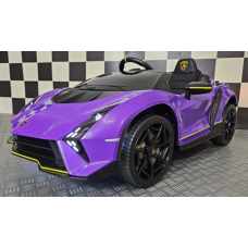Elektriskā rotaļu mašīna Lamborghini Autentica 12V purple C4K319